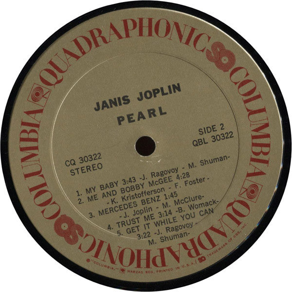 Janis Joplin - Pearl