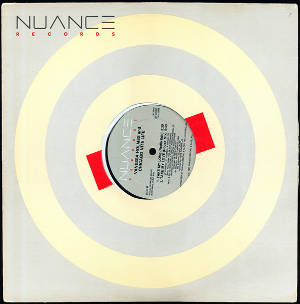 Vanessa Holmes And Chicago Nite Life - Take My Love