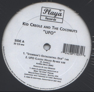 Kid Creole And The Coconuts - UFO