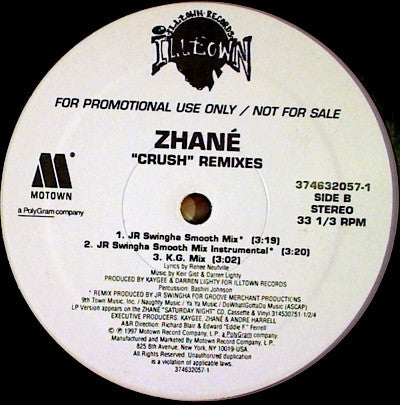 Zhané - Crush Remixes