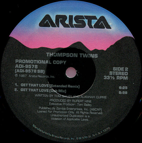 Thompson Twins - Get That Love