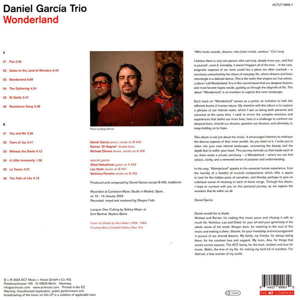 Daniel García Trio - Wonderland
