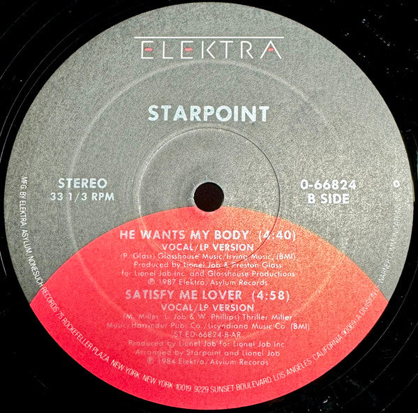 Starpoint - He Wants My Body