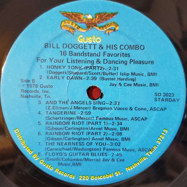 Bill Doggett Combo - 16 Bandstand Favorites