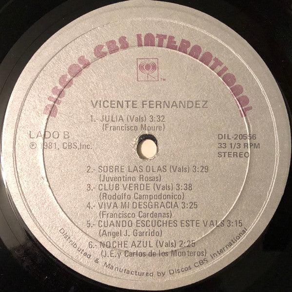 Vicente Fernandez - Valses Del Recuerdo