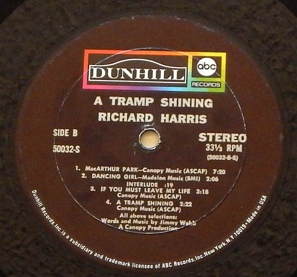 Richard Harris - A Tramp Shining