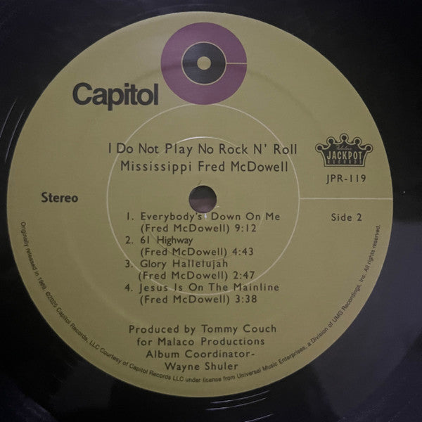 Fred McDowell - I Do Not Play No Rock 'N' Roll
