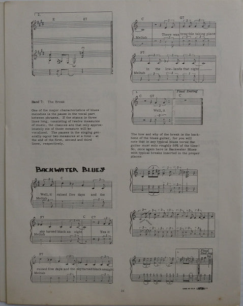 Jerry Silverman - The Art Of The Folk-Blues Guitar : An Instruction Record Based On The Book "The Art Of The Blues Guitar"