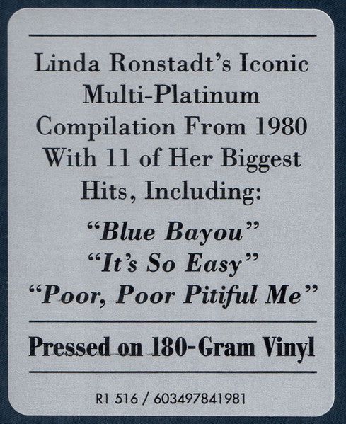 Linda Ronstadt - Greatest Hits Volume Two