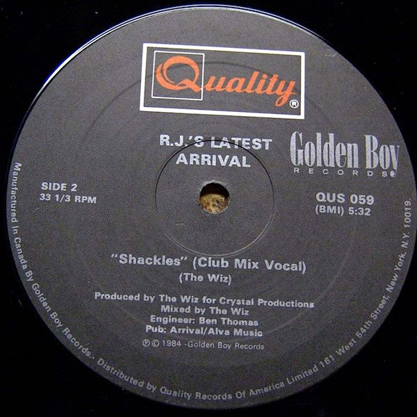 R.J.'s Latest Arrival - Shackles (Radio Mix)
