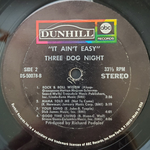 Three Dog Night - It Ain't Easy