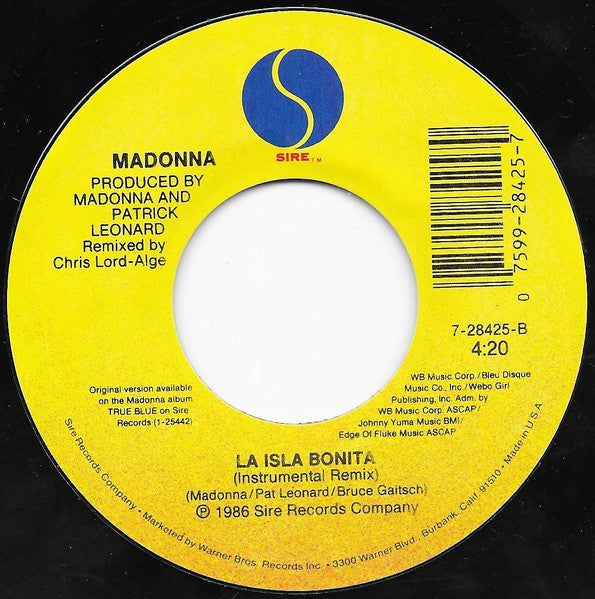 Madonna - La Isla Bonita
