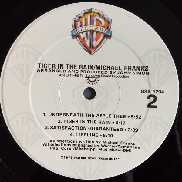 Michael Franks - Tiger In The Rain