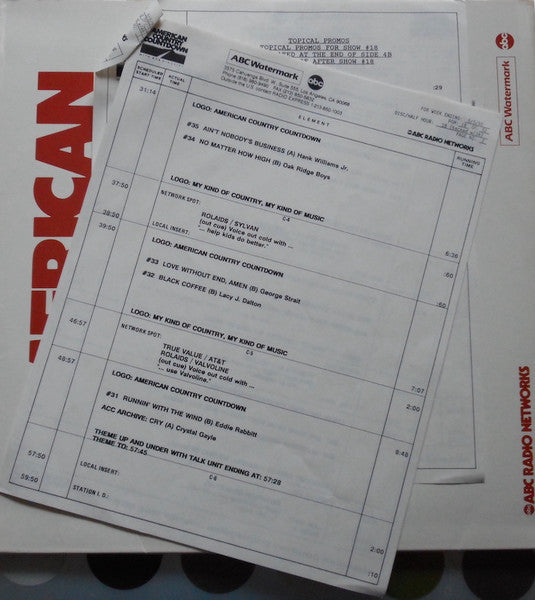 Various - American Country Countdown