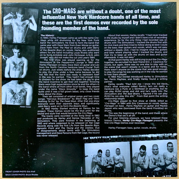 Harley Flanagan - The Original Cro-Mags Demos 1982/83