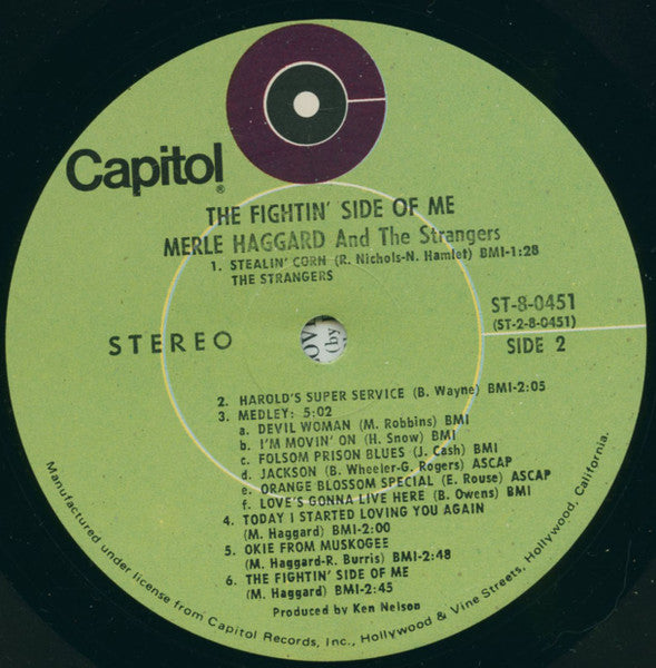 Merle Haggard - The Fightin' Side Of Me