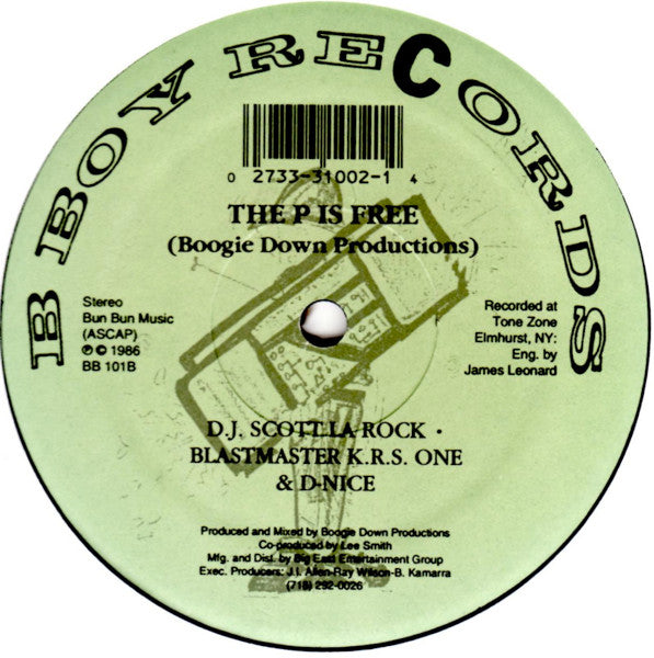 Boogie Down Productions - South Bronx / The P Is Free