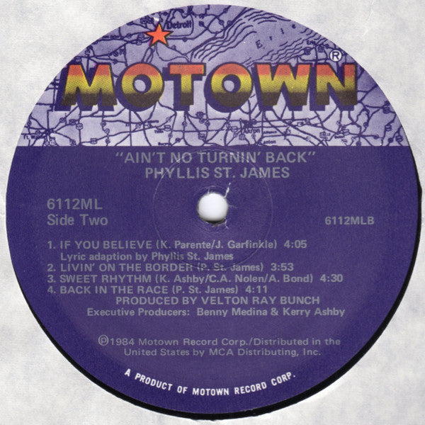 Phyllis St. James - Ain't No Turnin' Back