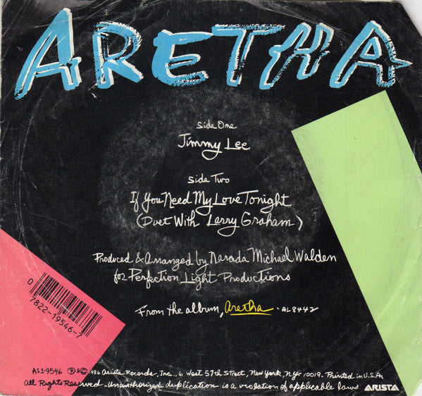 Aretha Franklin - Jimmy Lee