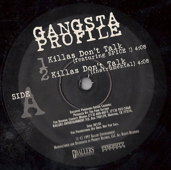 Gangsta Profile - Killas Don't Talk