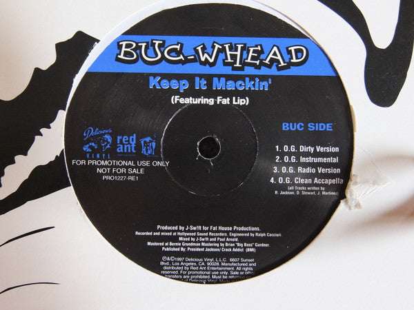 Buckwheat - Keep It Mackin' / Keep It Mackin' (Remix)