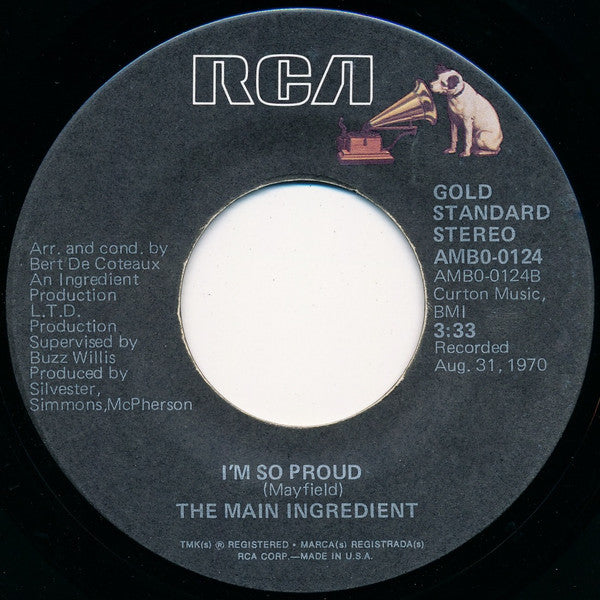 The Main Ingredient - Everybody Plays The Fool