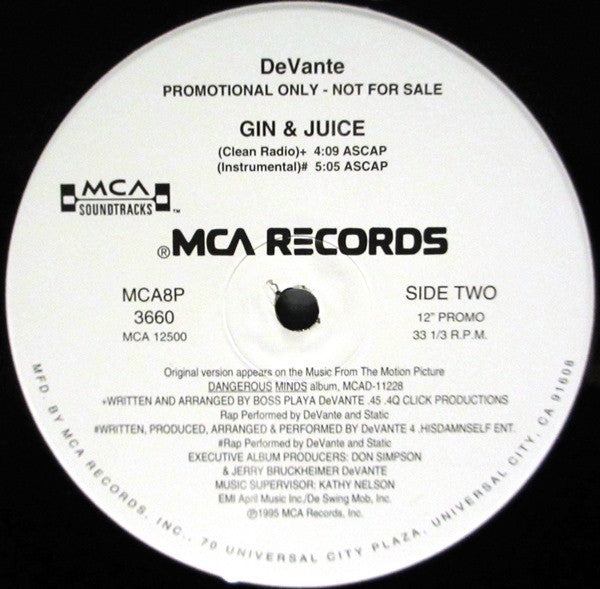 Devante Swing - Gin & Juice