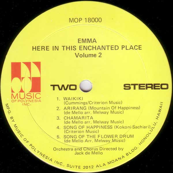 Emma Veary - Emma Volume II Here In This Enchanted Place