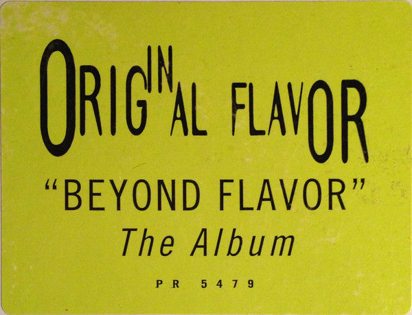 Original Flavor - Beyond Flavor