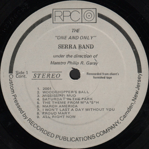 Serra Band - The One And Only Serra Band