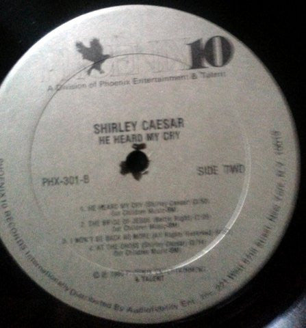 Shirley Caesar - He Heard My Cry