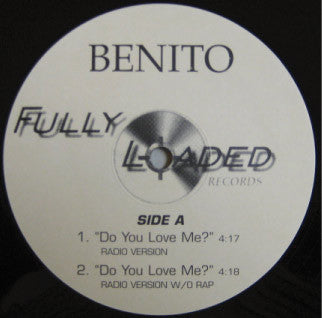 Benito - Do You Love Me