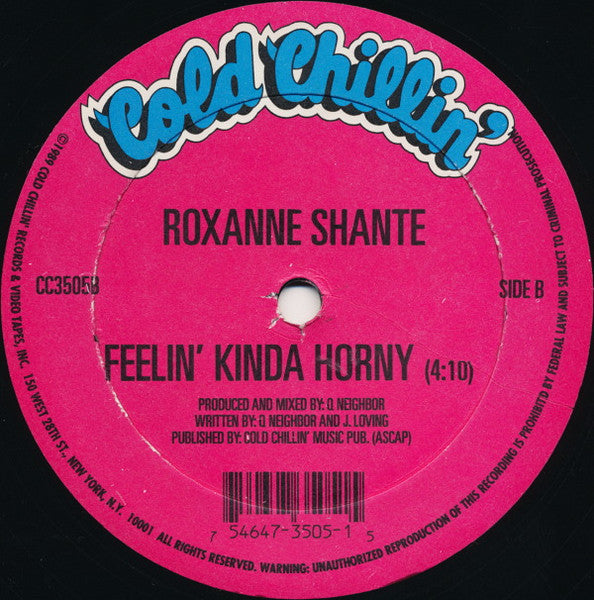 Roxanne Shanté - Have A Nice Day / Feelin' Kinda Horny