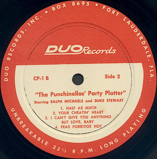 Punchinellos, The Starring Ralph Michaels & Duke Stewart - The Punchinellos' Party Platter