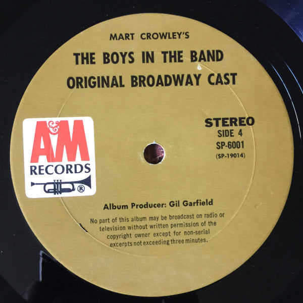 Mart Crowley's - The Boys In The Band (The Original Broadway Cast Album)