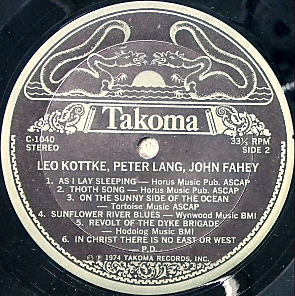 Leo Kottke / Peter Lang / John Fahey