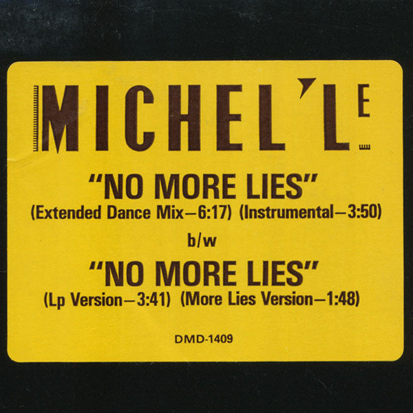 Michel'Le - No More Lies
