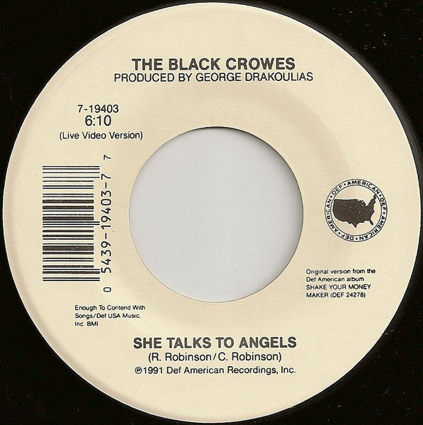 The Black Crowes - She Talks To Angels