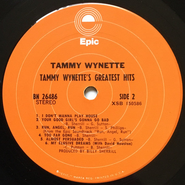 Tammy Wynette - Tammy's Greatest Hits