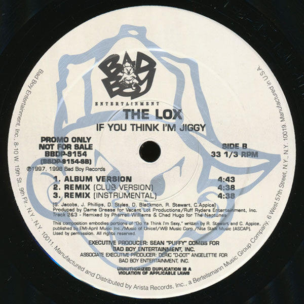 The Lox - If You Think I'm Jiggy