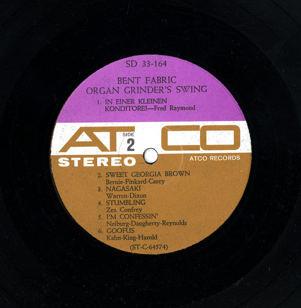 Bent Fabric - Organ Grinder's Swing