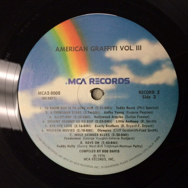 Various - American Graffiti, Vol. III - 31 Super Oldies