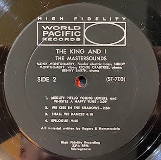 Mastersounds, The - The King And I