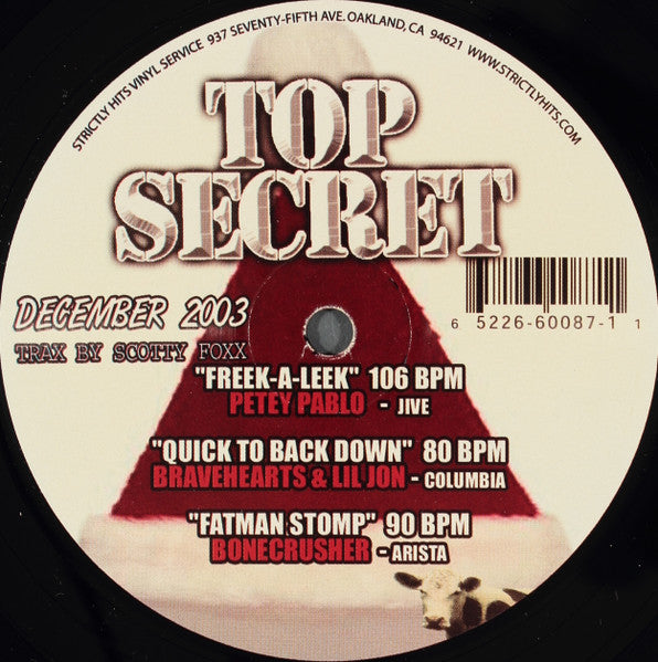 Various - Top Secret Vol. 37 (December 2003)