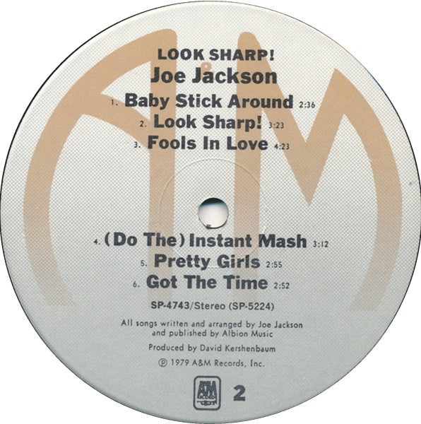 Joe Jackson - Look Sharp!