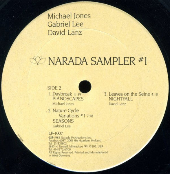 Michael Jones - Narada Sampler #1