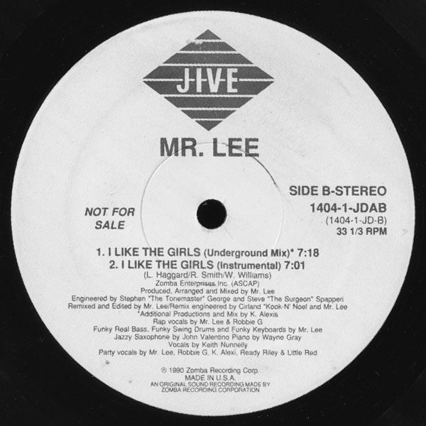 Mr. Lee - I Like The Girls