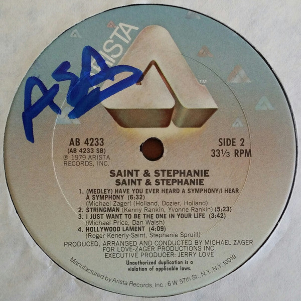Roger St. Kenerly - Saint & Stephanie