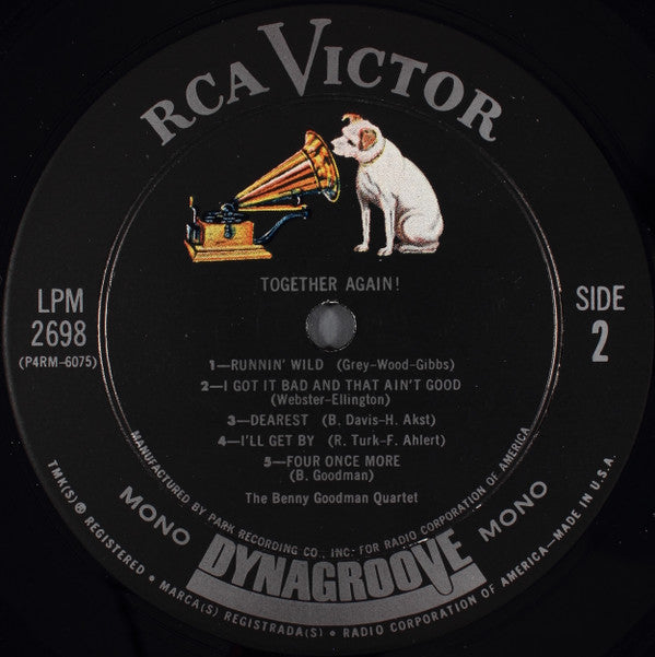 The Benny Goodman Quartet - Together Again!