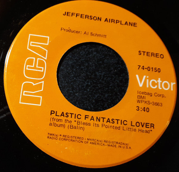 Jefferson Airplane - Plastic Fantastic Lover